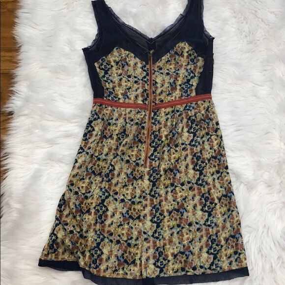 Urban Outfitters Staring at Stars Floral And Mesh Dress Sz 0 - Picture 9 of 14